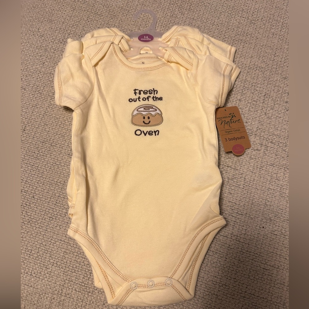 3 onesies NWT
